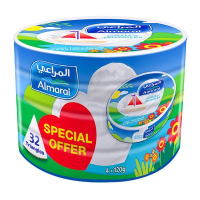 Almarai Triangle Cheese 120 G × 4