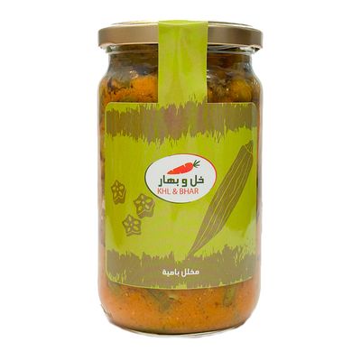 Khl & Bhar Pickled okra - 370g