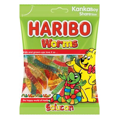 Haribo Candy Worms 80 G