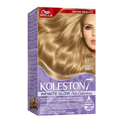 Wella Koleston Hair Color Supreme Light Ash Blonde 8/1 50 ML