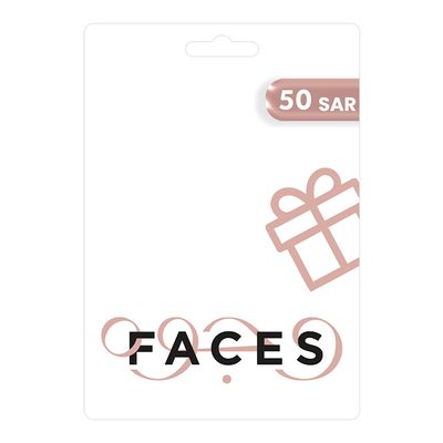 Faces GiftCard 50 SAR