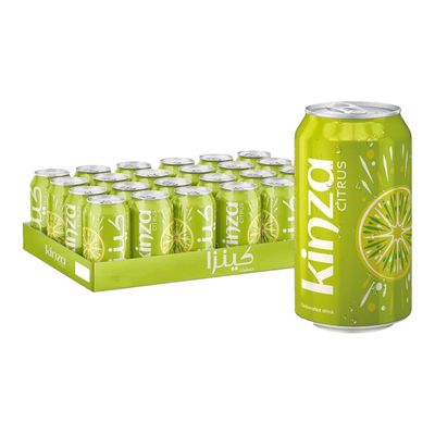 Kinza Soft Drink Citrus 360 ML × 24 Box
