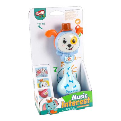 Tooly Play Toy Baby Musical Organ Dog Shaped