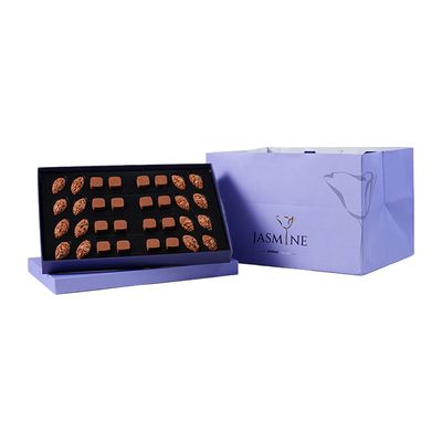 Jasmin Amour Chocolates with Feuilletine and Salted Caramel Flavor - 288g