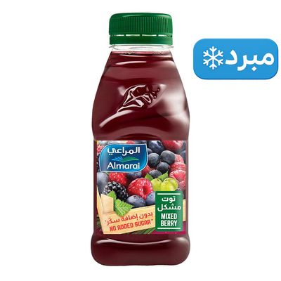 المراعي نكتار فواكه مشكلة و توت بدون اضافة سكر 200 مل