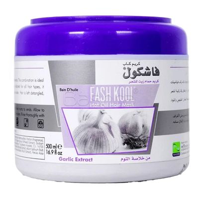 كريم كاب فاشكول كريم حمام زيت للشعر بخلاصة الثوم - 500 مل