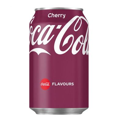 Coca Cola Soft Drink Cherry Flavored Imported 330 ML