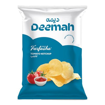 Deemah Farfsha Ketchup Potato Chips - 75g