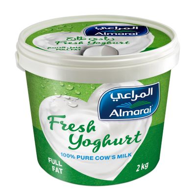 المراعي زبادي كامل الدسم 2 كج