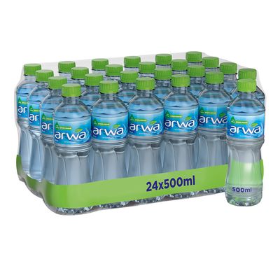Arwa Mineral Water Low Sodium 500 ML × 24