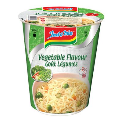 Indomie Vermicelli Vegetable Flavor Instant Cup 60 G