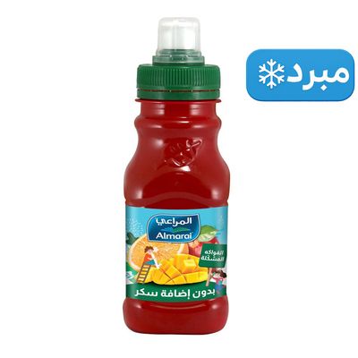 المراعي عصير الفاكهة المشكلة بدون اضافة سكر 180 مل