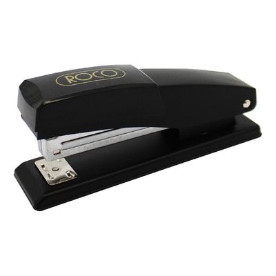 Roco Desk Stapler Up to 20 Papers Black Color