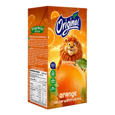 اورجنال نكتار عصير بنكهة البرتقال مع مزيج الفواكه  - خال من السكر - 125 مل