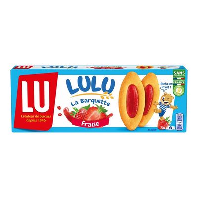 LU Biscuit Barquette With Strawberry 120 G