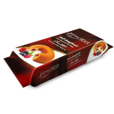Memories Donuts With Wild Berries Jam Filling 40 G × 6