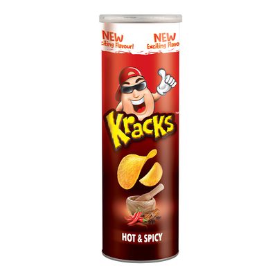 Kracks Chips Hot and Spicy 160 G