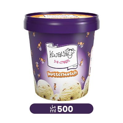 Kwality Ice Cream Butterscotch 500 ML