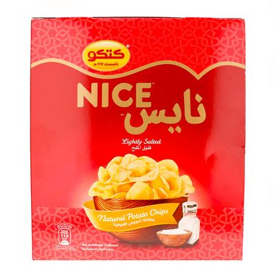 Kitco Nice Chips Lightly Salted 21 G × 14 Box 