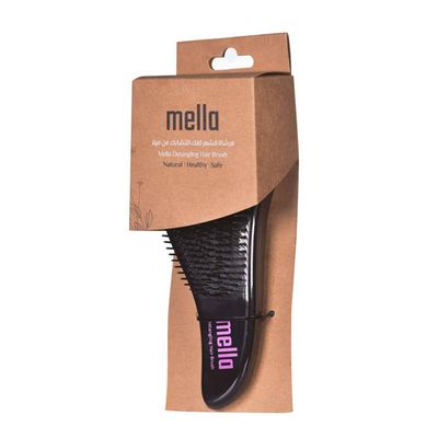 Mella Detangling Hair Brush - Black