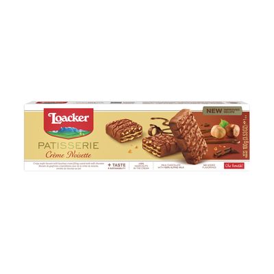 Loacker Wafer Filled With Hazelnut Cream 100 G