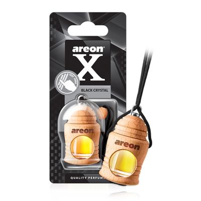 Areon Fresco X Car Air Freshener Black Crystal Scent
