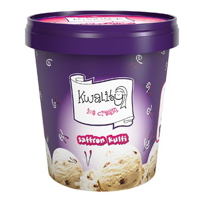 Kwality Ice Cream Saffron Kulfi 500 ML
