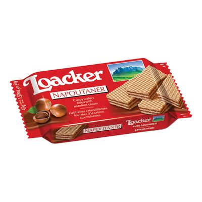 Loacker Wafer Hazelnut Cream 45 G