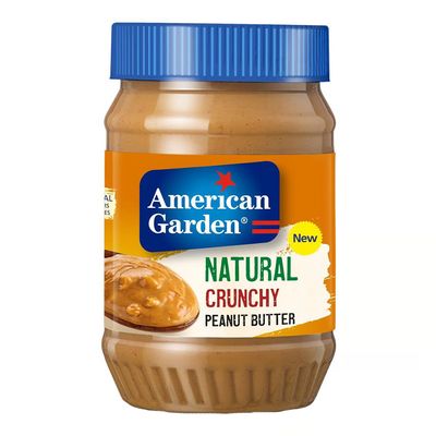American Garden Peanut Butter Natural Chunky 454 G