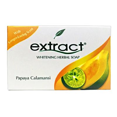 Extract Whitening Herbal Soap Papaya Calamansi - 125g
