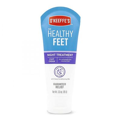 OKeeffes Healthy Feet Foot Cream Night Treatment Relieves Extremely Dry, Cracked Feet - 85g