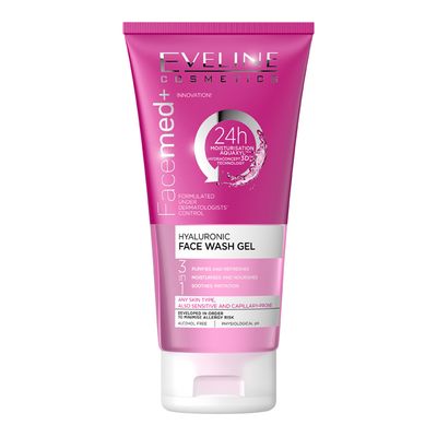 Eveline Cosmetics Facemed+ Hyaluronic Face Wash Gel -150ml