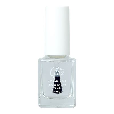 Glatz Double Duty 2-in-1 Base & Top Coat - 11ml