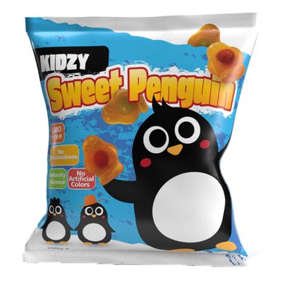 Kidzy Candy Sweet Penguin Fruit Flavour 200 G