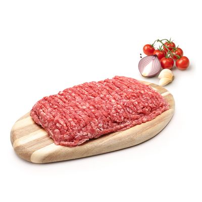 لحوم مزارعنا لحم عجل محلي مفروم طازج 450 - 500 جرام