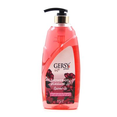 Gersy Shower Gel Spiced Up with Dead Sea Salt & Minerals - 750ml