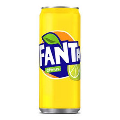 Fanta Soft Drink Citrus Flavor 355 ML