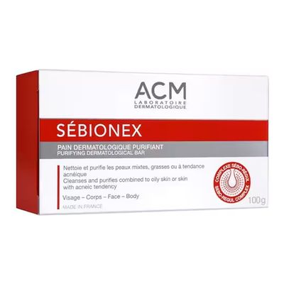 ICM Sebionex Soothing Cleansing Soap for Oily Skin - 100g