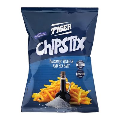 Tiger Potato Sticks Balsamic Vinegar And Sea Salt Flavor Gluten Free 80 G