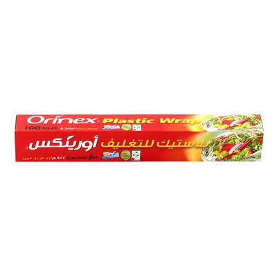Orinex Plastic Wrap Double Thickness 100 Sq.Ft