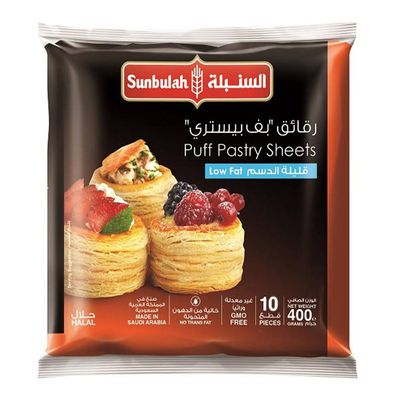 السنبلة بف بيستري قليل الدسم 10 قطعة 400 جرام