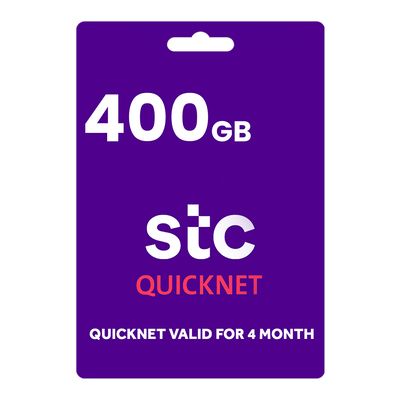 QuickNet 400 GB 4 Months