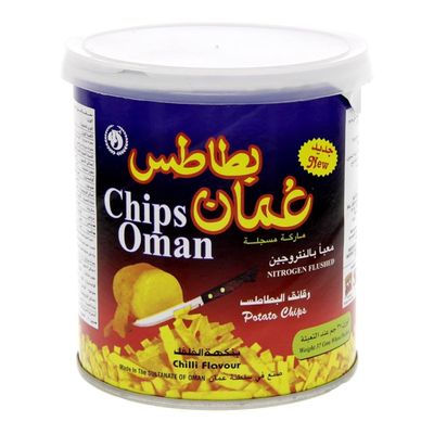 Oman Chips Chili Flavor 37 G