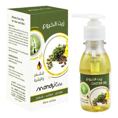 Mandy Care Castor Oil For Hair And Skin Care 125 ML