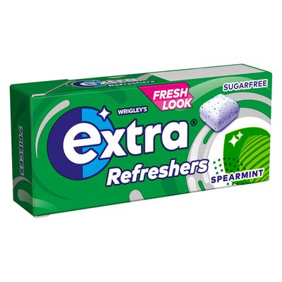 Extra Gum Refreshers Spearmint Sugar Free 7 Pieces