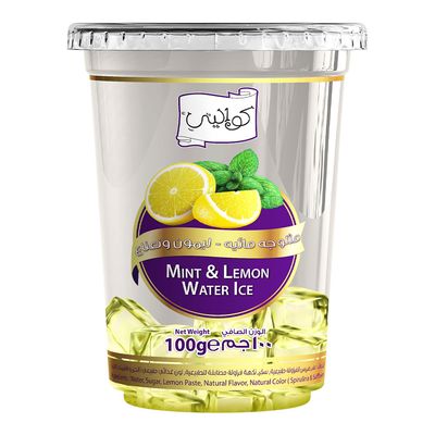Kwality Water Ice Lemon Mint Flavor 100 G