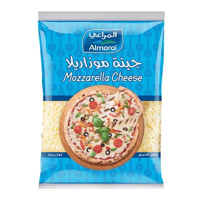 Almarai Shredded Cheese Mozzarella Full Fat 900 G