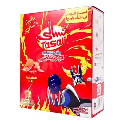 Tasali Chips Chili 25 G × 12 Box