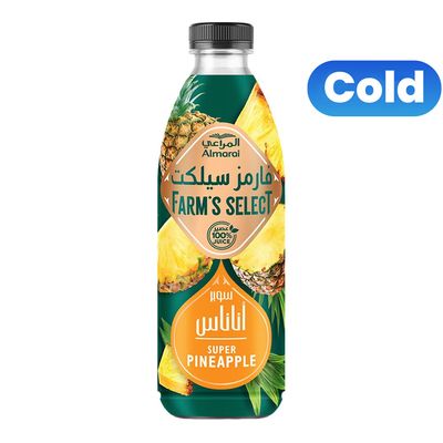 المراعي فارمز سيلكت عصير سوبر بنكهة الأناناس 1 لتر