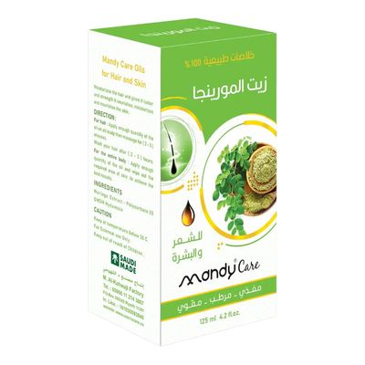 Mandy Care Moringa Oil For Hair And Skin 125 ML